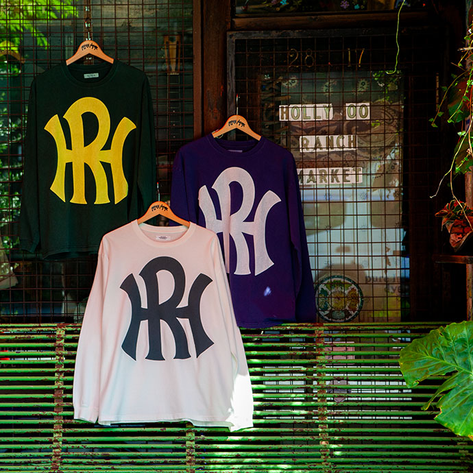HOLLYWOOD RANCH MARKET レイヤーHR ロングスリーブTシャツ